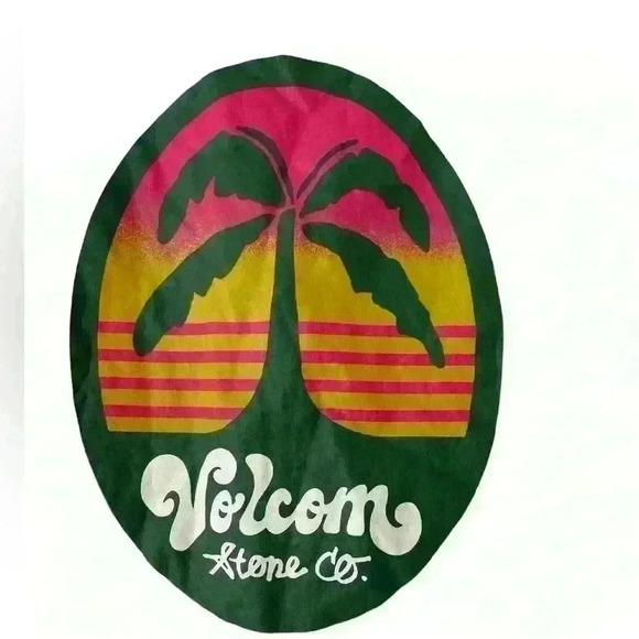 VOLCOM POCKET DIAL LONG SLEEVE TEE - STAR WHITE Size Small - Picture 2 of 7